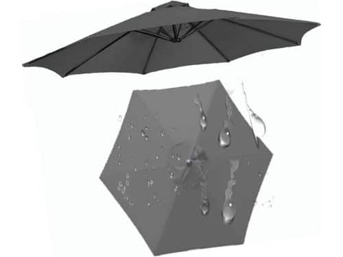 Parasol Vervangingsdoek - Parasolhoes Vervangbaar - Terras Beschermen - Voor
