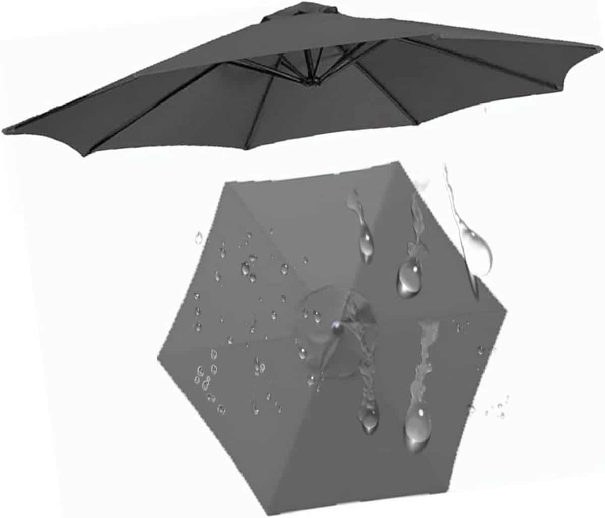 parasol vervangingsdoek parasolhoes vervangbaar terras beschermen voor