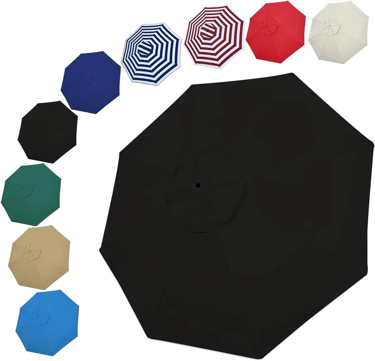 parasol vervangingsluifel parasolhoes luifel buiten zonnebescherming waterbestendig