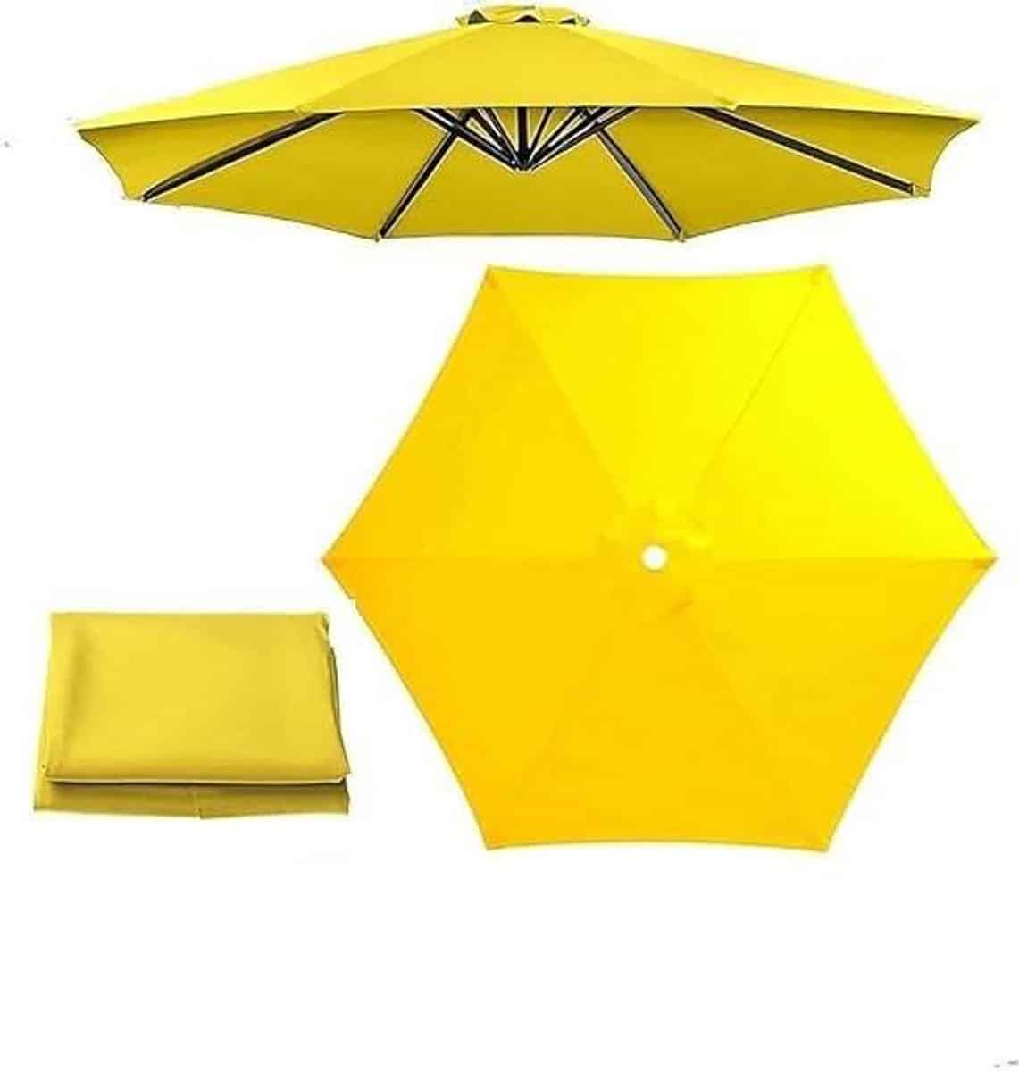 parasol vervangkap parasolhoes tuin schaduw waterdicht uv bestendig