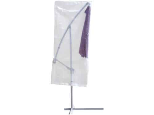 Parasolhoes - Beschermhoes Afdekzeil - Parasol Beschermen - Transparante Look