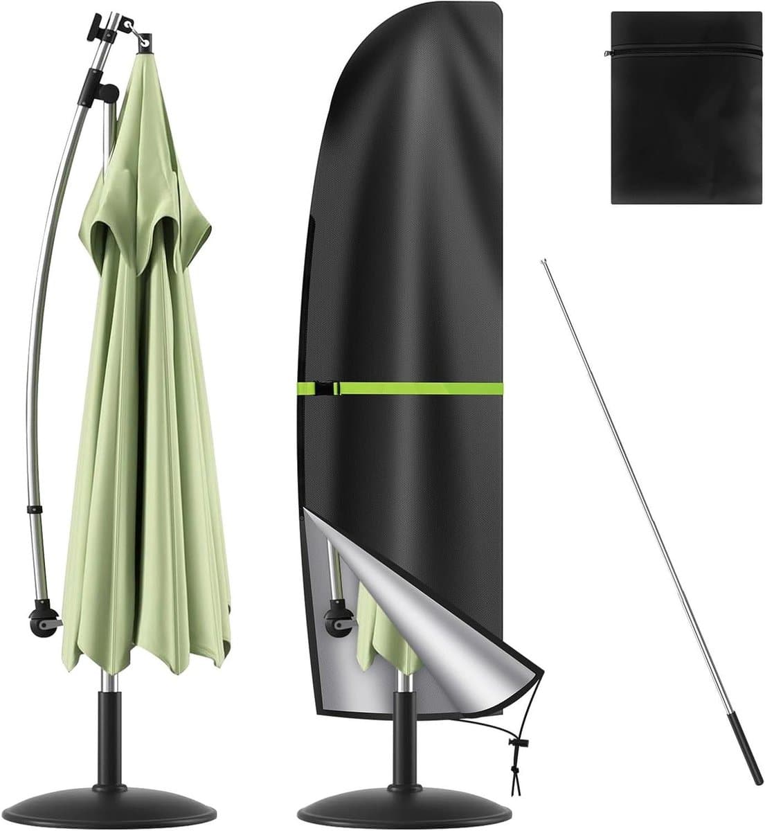 parasolhoes bescherming voor zweefparasol waterdicht en uv bestendig