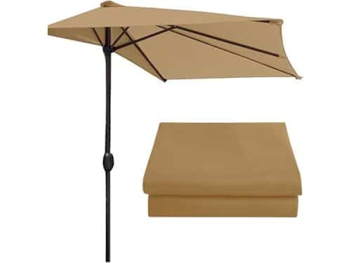 Parasolhoes Halfrond - Reservehoes Scherm - Buiten Schaduw Creëren