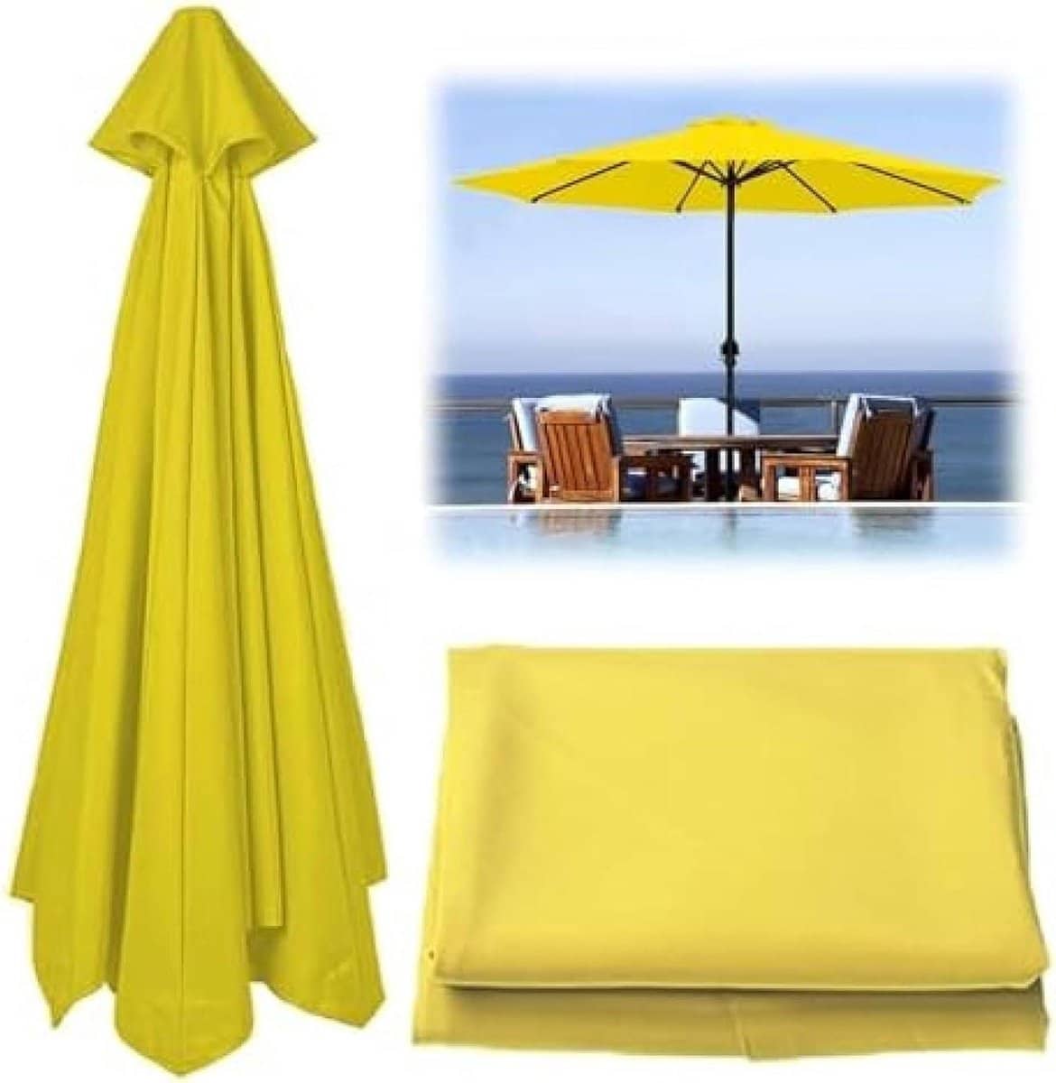 parasolhoes luifelhoes terras bescherming uv bestendig waterdicht