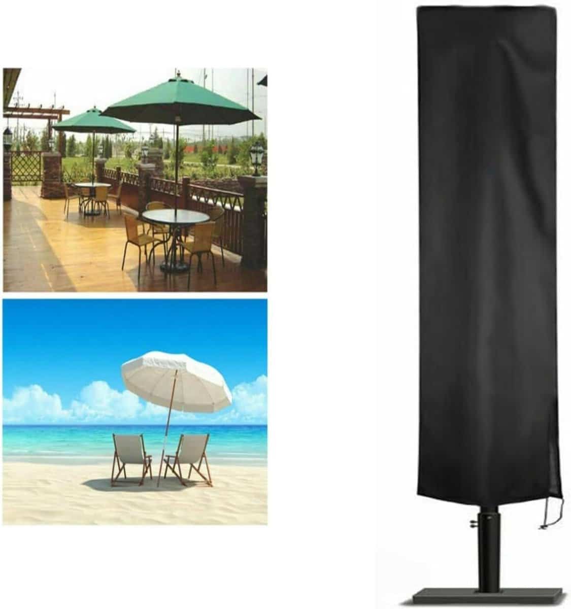 parasolhoes paraplu cover tuinparasol hoes parasol beschermen