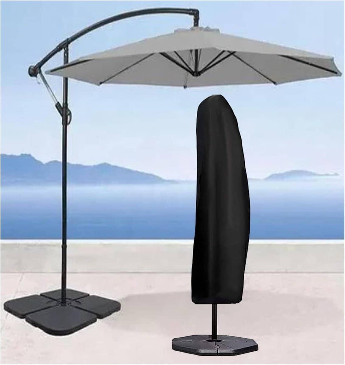 parasolhoes paraplubeschermer terras parasol beschermen scheurbestendig oxford