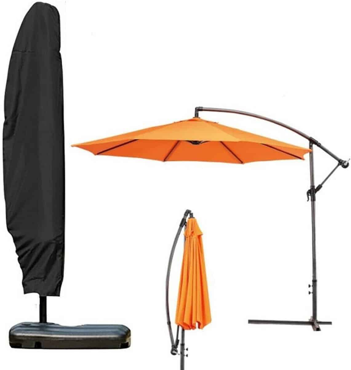 parasolhoes parasol beschermhoes van 210d oxford stof, waterdicht tuin