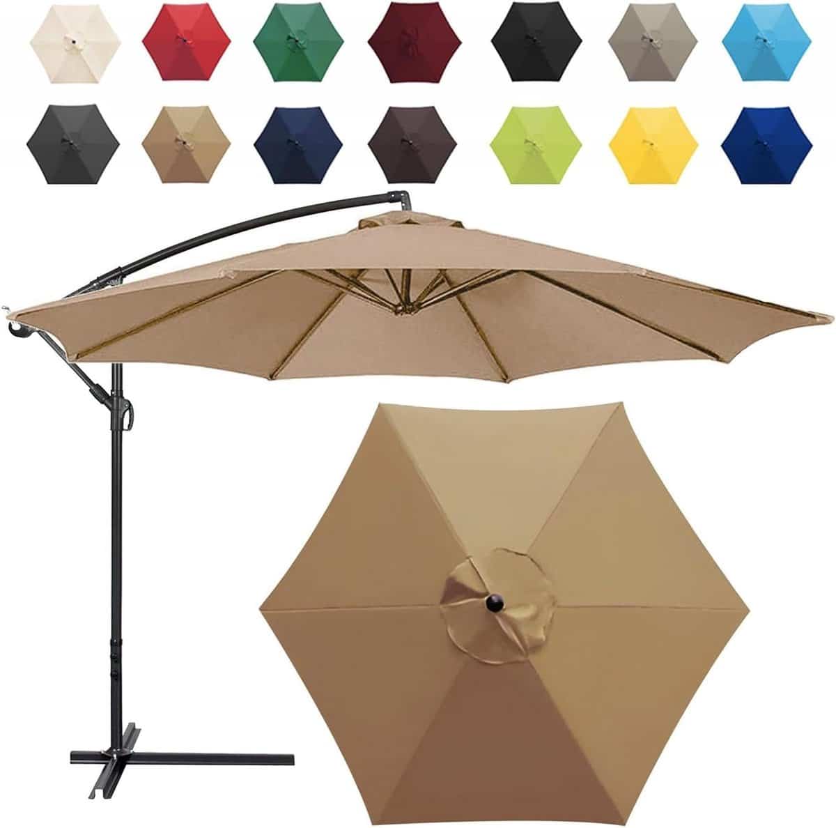 parasolhoes reservehoes parasol terras beschermen waterdicht polyester