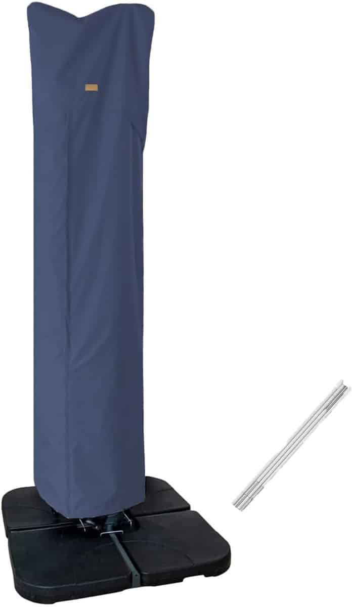 parasolhoes voor 2,7 4m hangende & rechte paal waterafstotend polyester