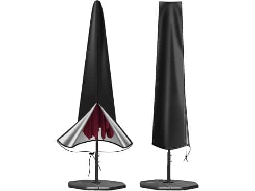 Parasolhoes waterdicht 600D Oxford-stof - Ritssluiting - 190 x 30
