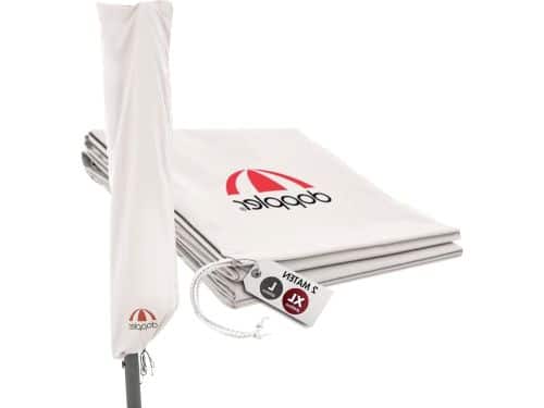 Parasolhoes XL - Beschermhoes Parasol - Parasol Beschermen - Ritssluiting