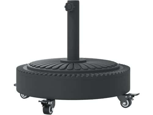 Parasolstandaard met wielen - Parasolvoet - Terras Zonnebescherming - Verrijdbaar