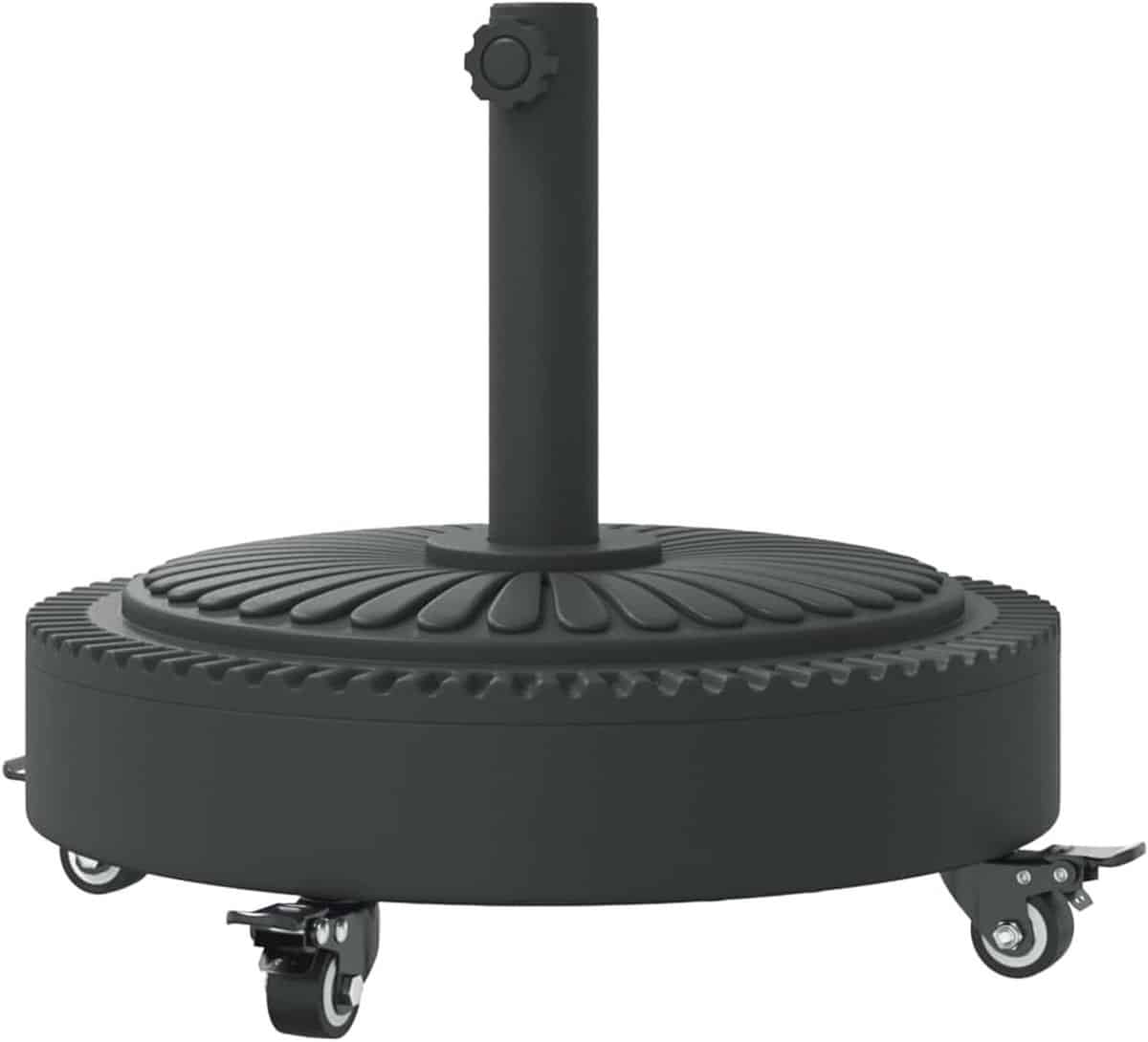 parasolstandaard met wielen parasolvoet terras zonnebescherming verrijdbaar