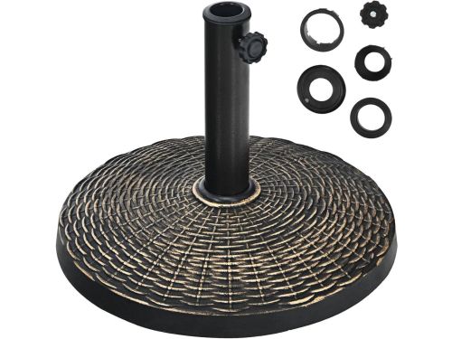 Parasolvoet Hars - Paraplubak Zwaar - Terras Stabiliseren - Rotan