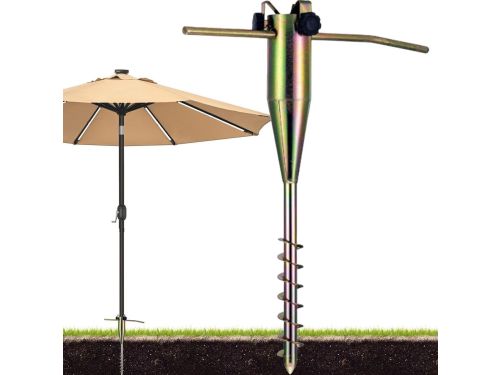 Parasolvoet In De Grond - Grondparasolvoet Parasolhouder - Buiten Parasol