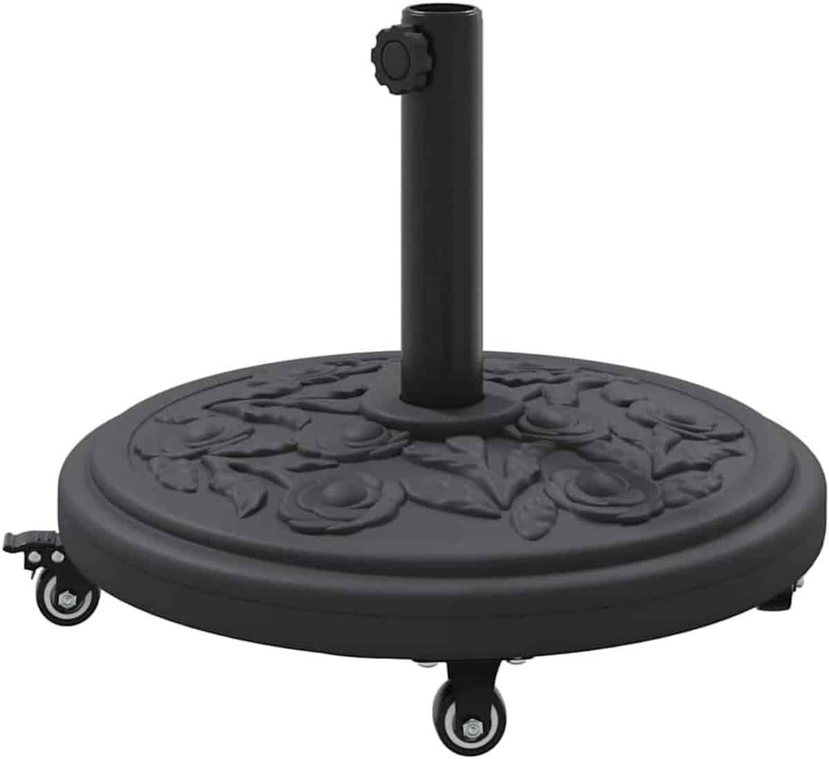 parasolvoet parasolhouder basis terras stabiliseren met wielen
