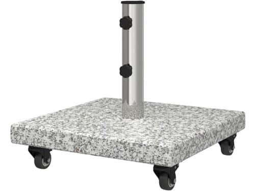 Parasolvoet - Parasolhouder - Terras Genieten - Verrijdbaar Graniet