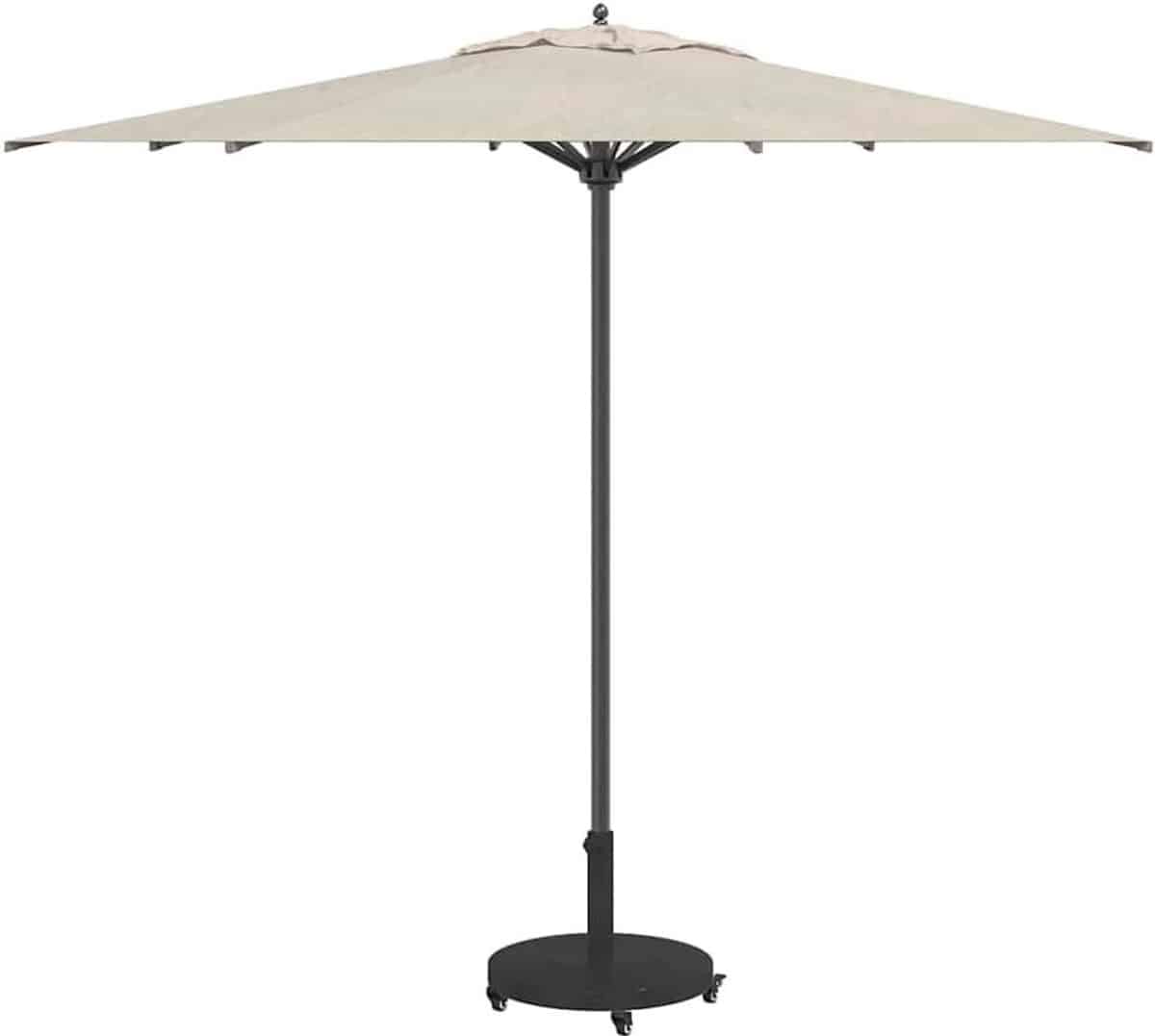 parasolvoet parasolstandaard buiten terras stabiliseren uv bestendig staal