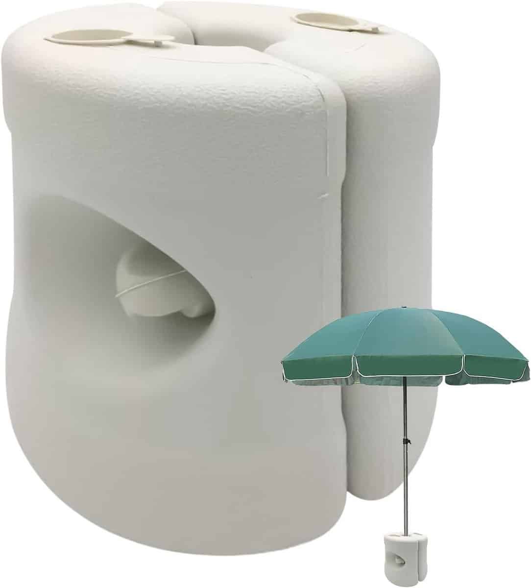 parasolvoet rond parapluhouder stabilisator buiten stabiliseren water