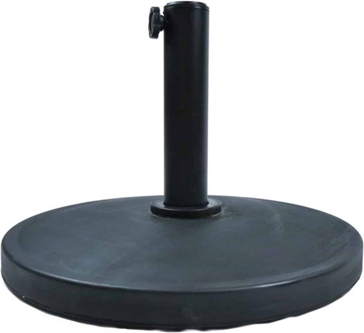 parasolvoet van beton 12kg zwart van maxxgarden