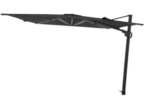 Perfect Shadow Eclipse zweefparasol 300x300 cm. Ultra - Antraciet/Ash Black
