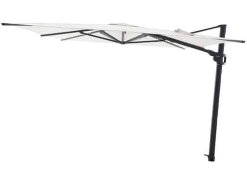 Perfect Shadow Eclipse zweefparasol 300x300 cm. Ultra - Antraciet/Soft Sand