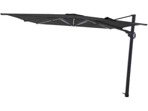 Perfect Shadow Eclipse zweefparasol 400x300 cm. Ultra - Antraciet/Ash Black