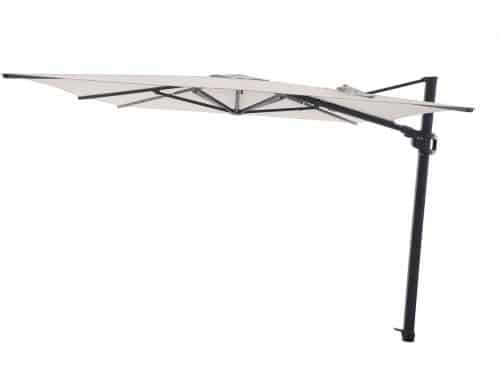 Perfect Shadow Eclipse zweefparasol 400x300 cm. Ultra - Antraciet/Urban Taupe