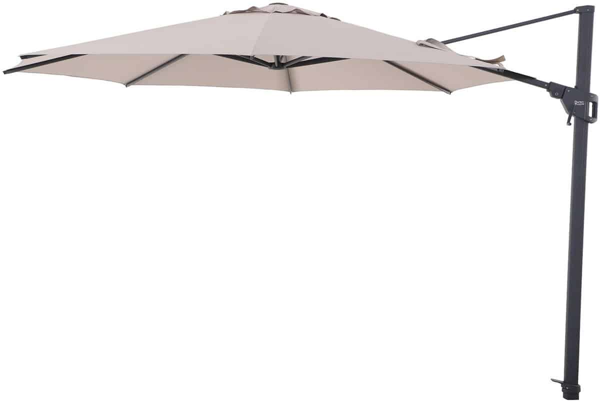 perfect shadow luna ronde zweefparasol Ø350 cm. flex+