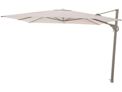 Perfect Shadow Luna zweefparasol 300x300 cm. Flex+ - Latte/Soft Sand