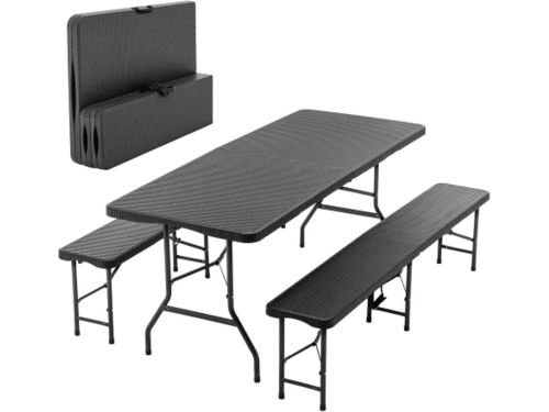 Picknick tafelset - Picknicktafel - met 2 banken - 3-delige