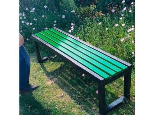 Picknickbank Buiten - Armloos Bankje - Terras Ontspanning - Stevig