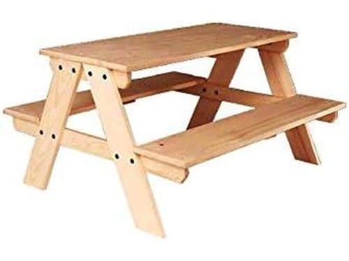 Picknickbank Kinderen - Kinderzitbank Tuinbank - Buiten Spelen - Echt