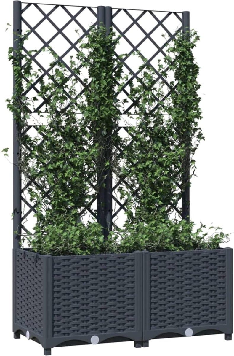 plantenbak met klimrek plantentrap plantenrek plantenstandaard