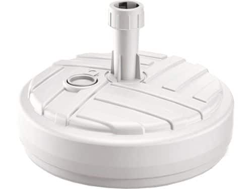 Polyethyleen parasolstandaard - rond gestreept - 39 x 39 x