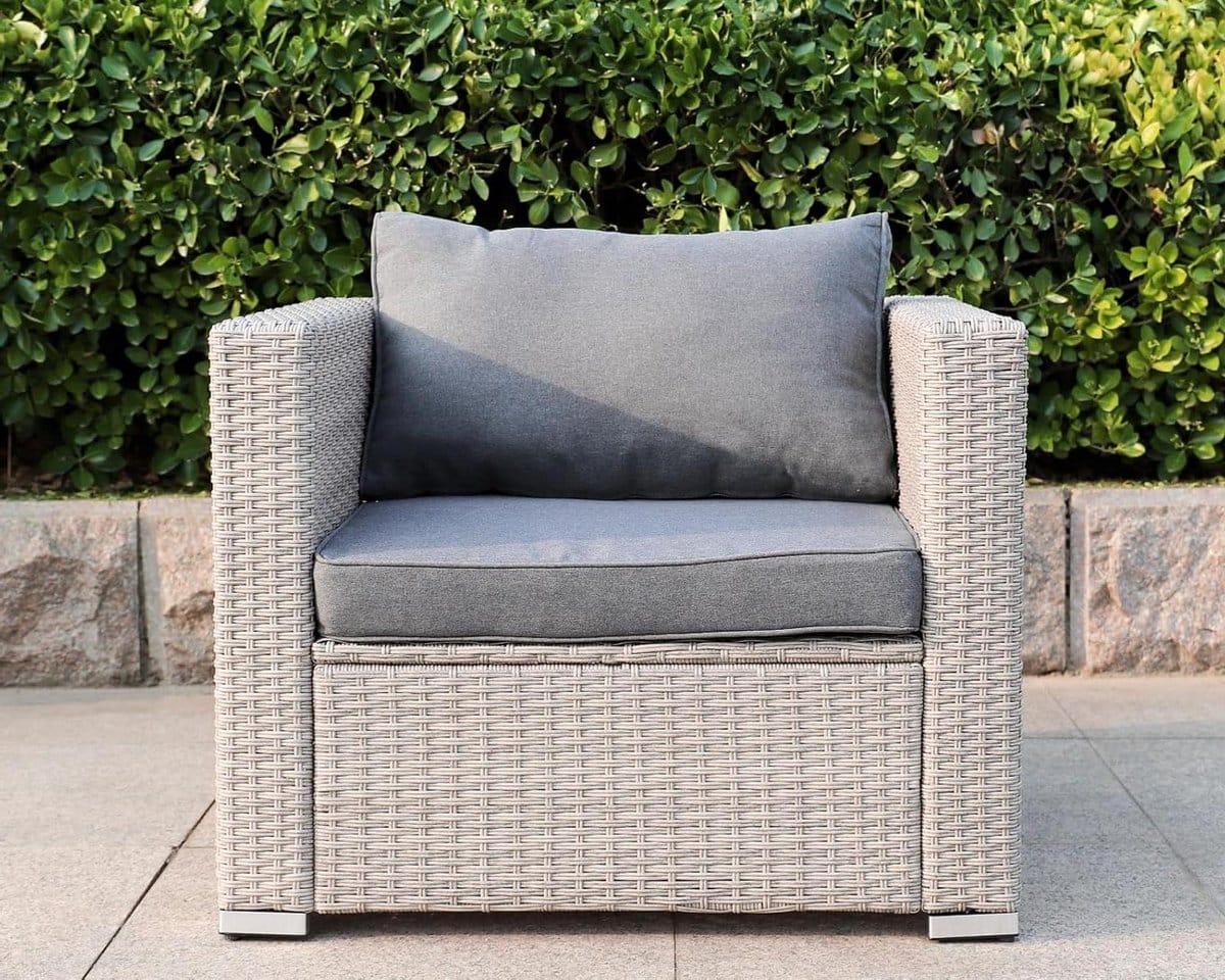 premium lounge stoel polyrotan sofa tuinmeubelen rotanstoel