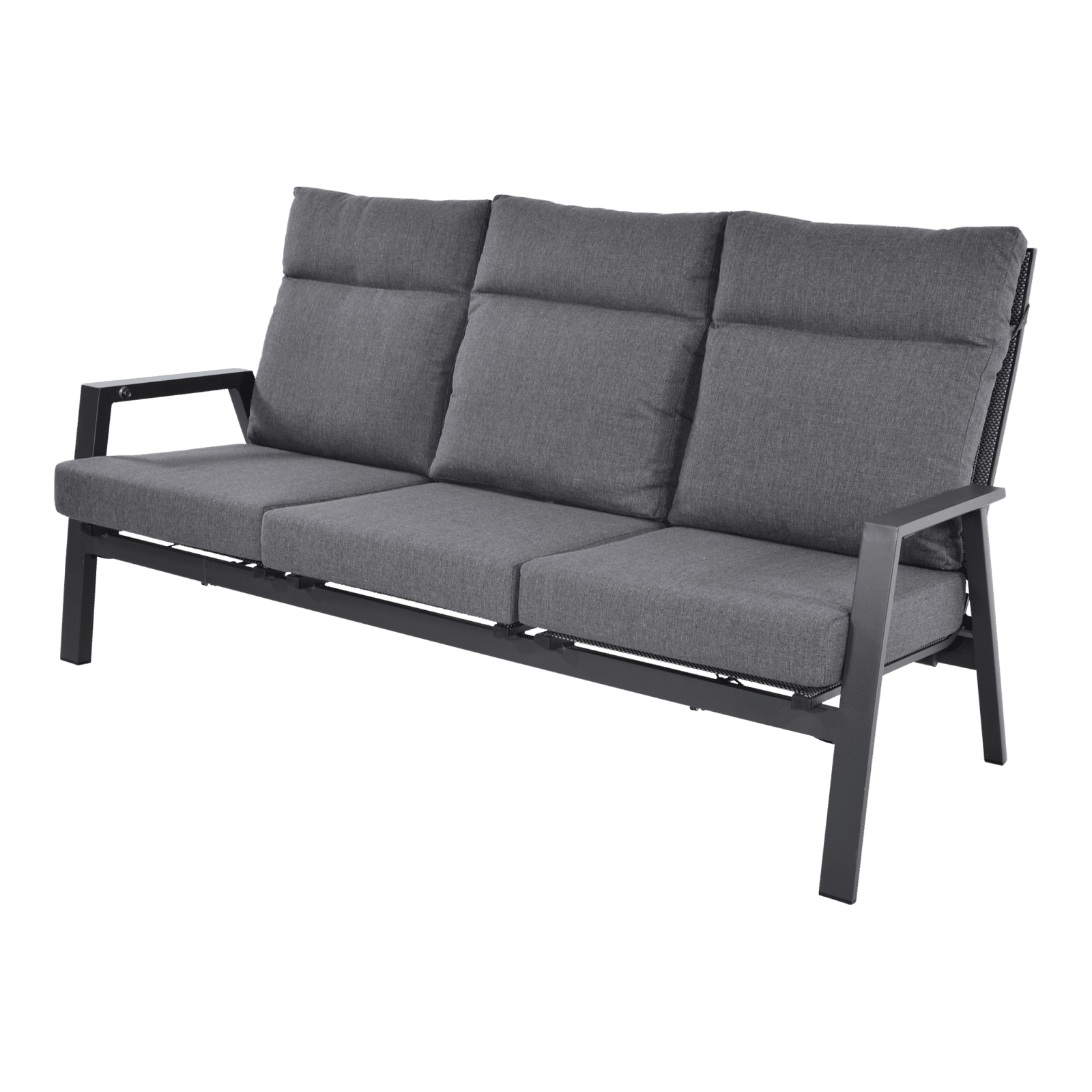 qopps exome lounge bank 3zits gasveer verstelbaar royal grey mat