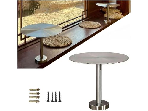 Raamzijtafel - Bijzettafel - Ruimtebesparend - Wandbevestigd ontwerp - 35cm