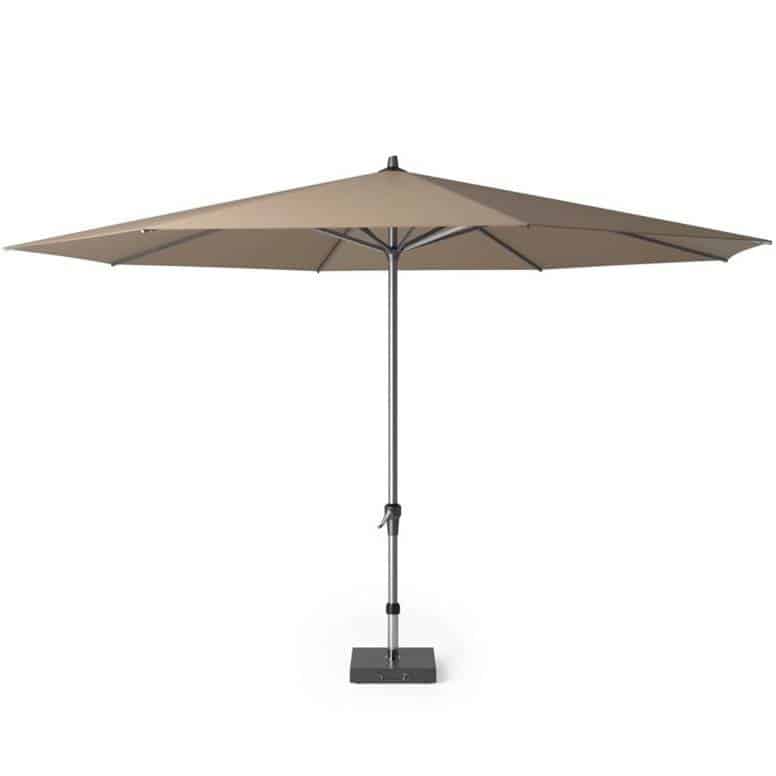 riva parasol 400 cm rond taupe