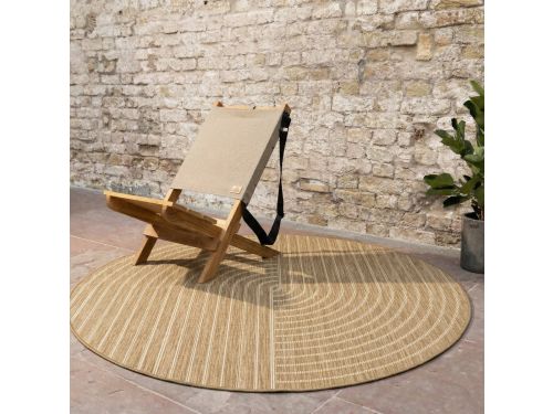 Rond buitenkleed Bold jute - Interieur05 - Rond 240 Ø