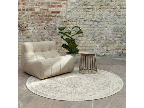 Rond buitenkleed Nova linnen - Interieur05 - Rond 200 Ø