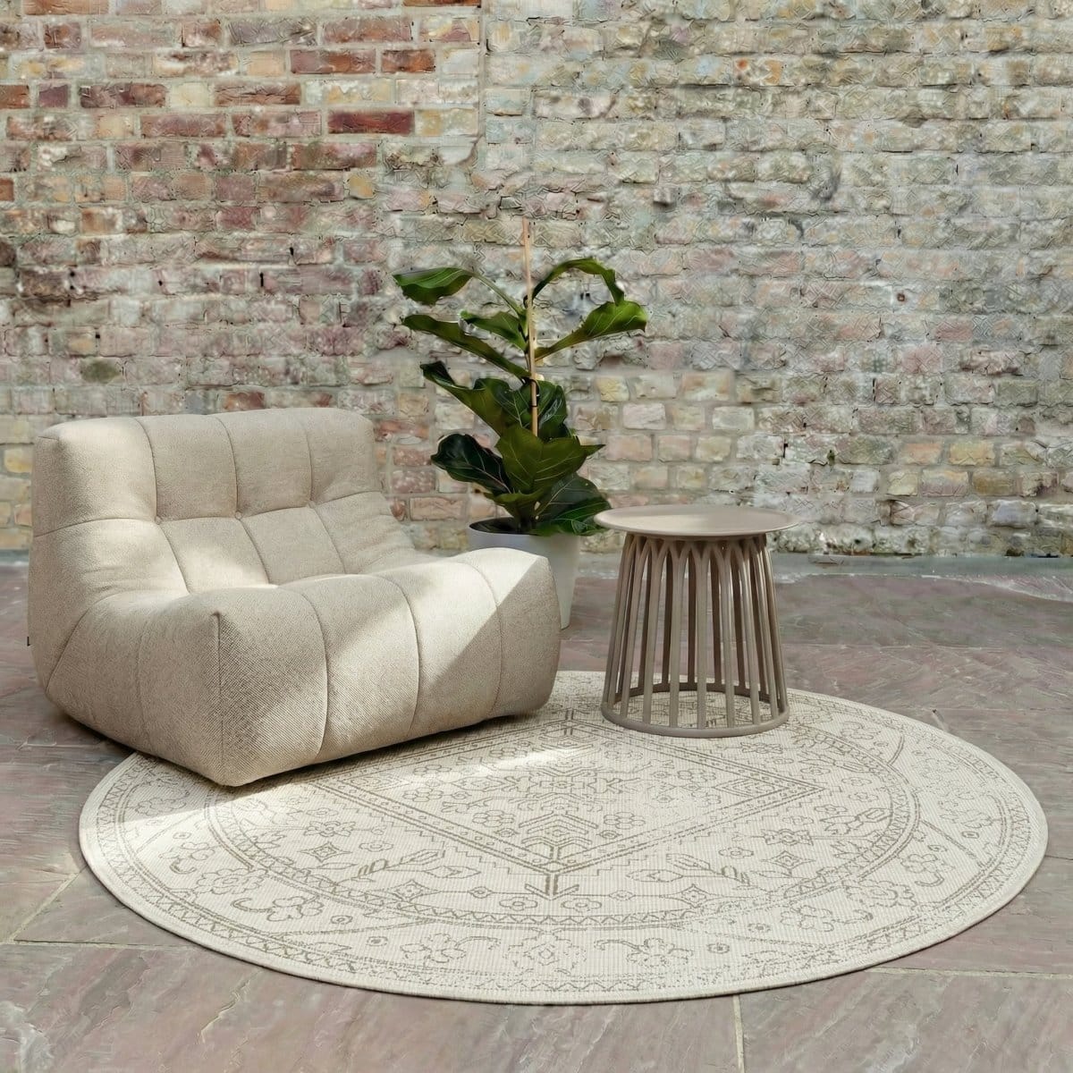 rond buitenkleed nova linnen interieur05 rond 240 Ø
