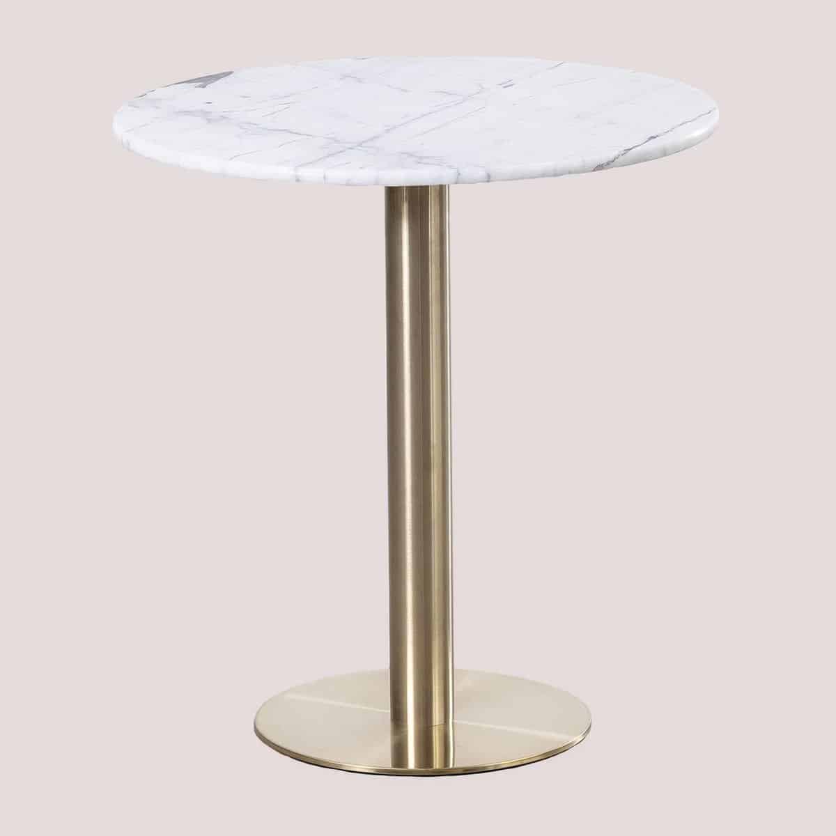 ronde bartafel eettafel keukentafel gezellig borrelen natuursteen