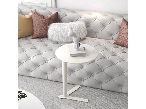 Ronde bijzettafel - Tuinmeubel metaal - Buiten zitten - Stabiele