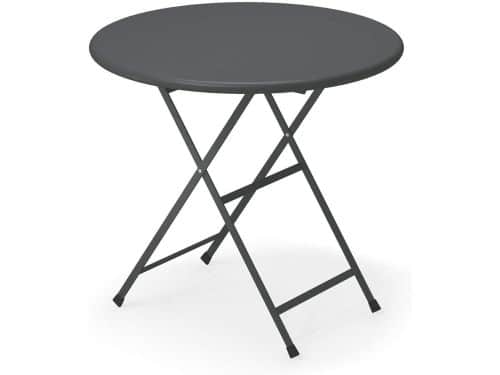 Ronde Klaptafel - Balkontafel - Buiten Eten - Krasbestendige Coating