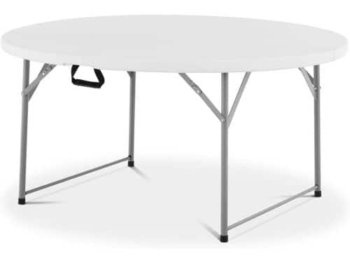 Ronde klaptafel - Feesttafel buiten - Buiten eten - Ruimtebesparend