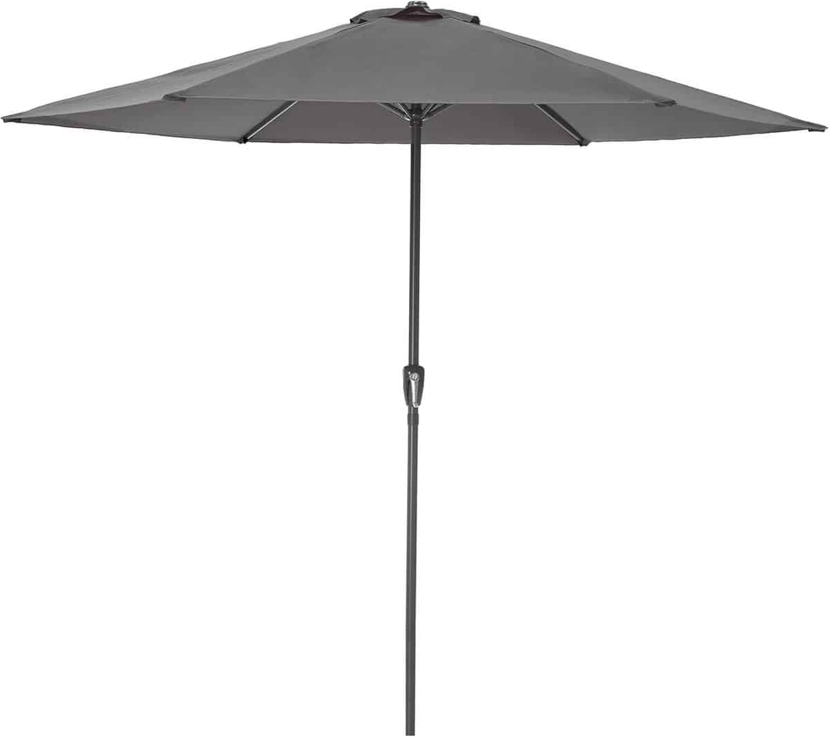 ronde stokparasol parasol aluminium terras beschermen stevig