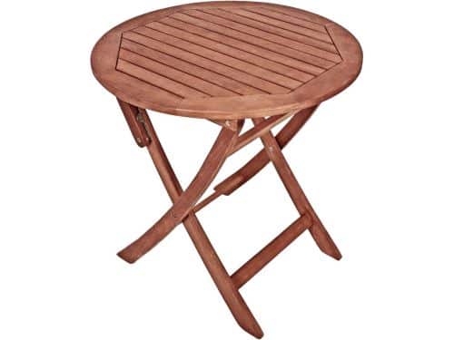 Ronde Tuintafel - Klaptafel Balkon - Buiten Ontspannen - Massief