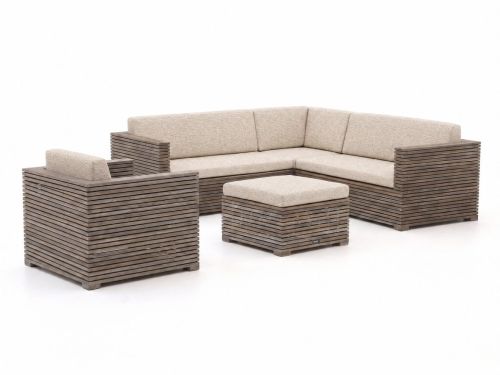 ROUGH-C hoek loungeset 5-delig 6-zits - Laagste prijsgarantie!