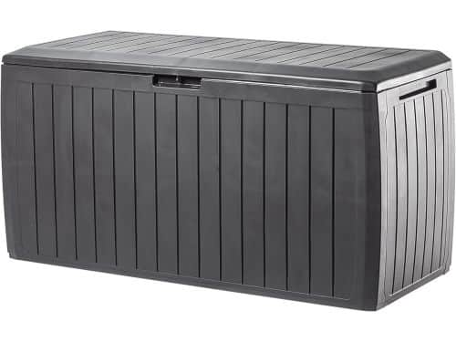 Ruime Tuinkist 290L - Kunststof Opbergdoos met Handvatten en Sluiting